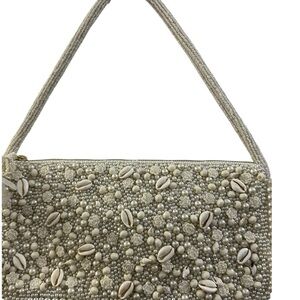 Elegant Pearl Beaded Handbag